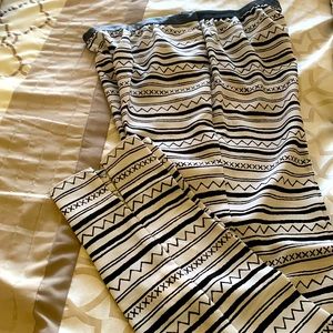 BCBG Generation Scarf Print Pants